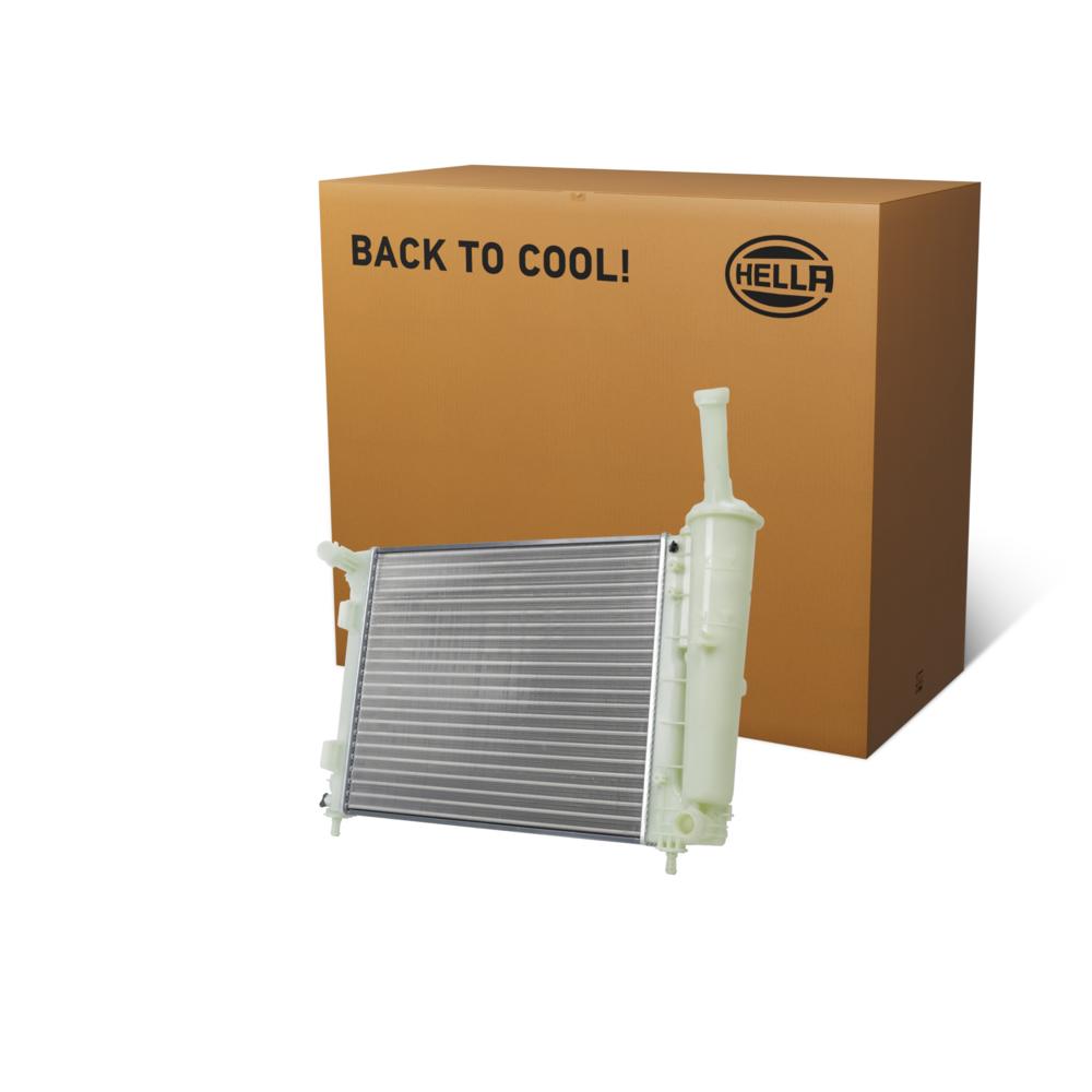 Hella Engine Coolant Radiator 8MK366301-641