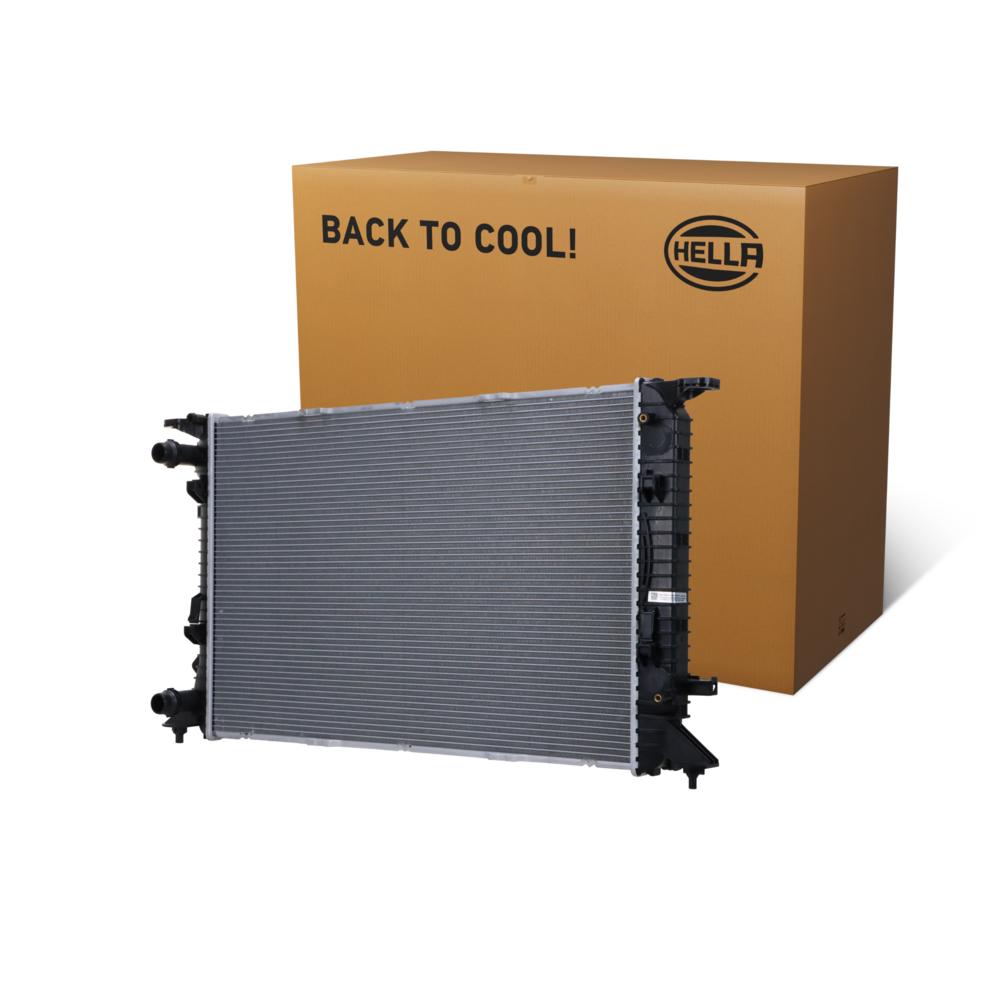 Hella Engine Coolant Radiator 8MK366302-331