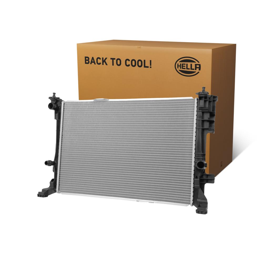 Hella Engine Coolant Radiator 8MK366301-481