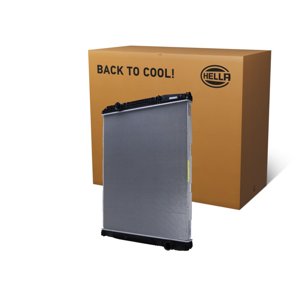 Hella Engine Coolant Radiator 8MK366300-841