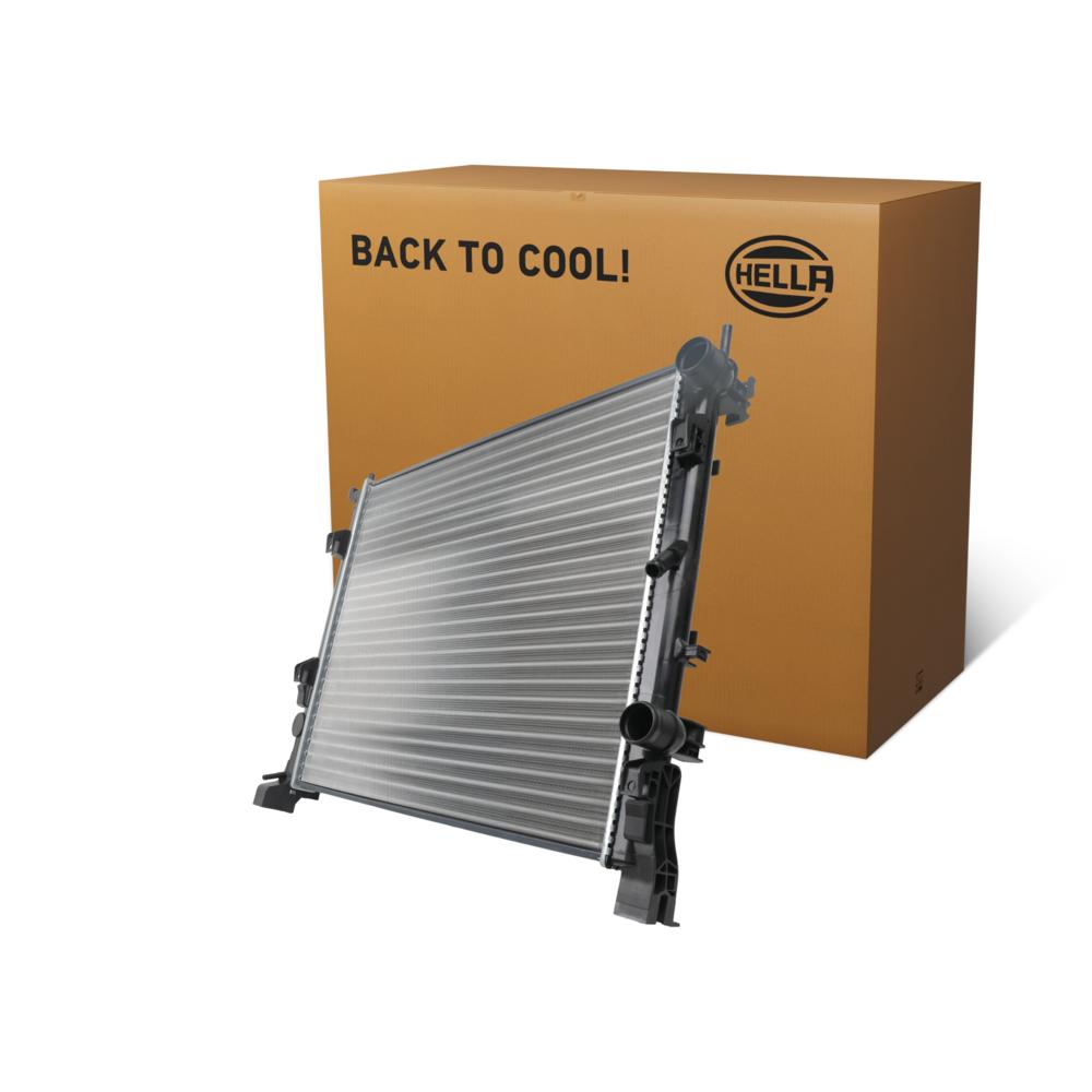Hella Engine Coolant Radiator 8MK366301-111