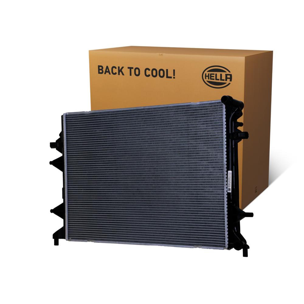 Hella Engine Coolant Radiator 8MK366301-241