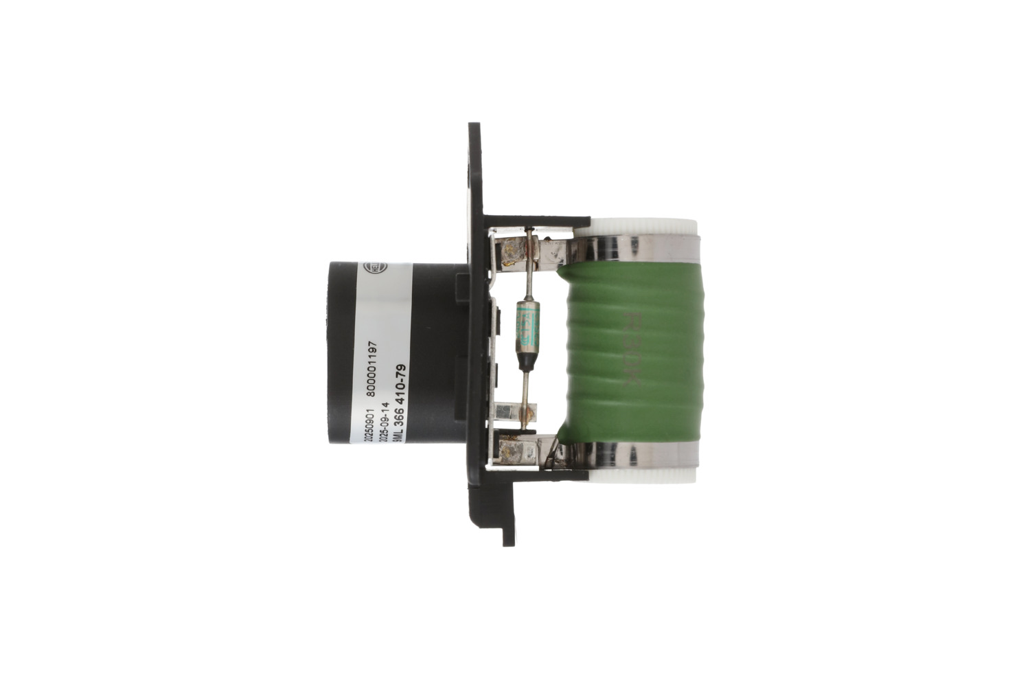 Hella Resistor for Interior Blower – 12V – 2-Pin Connector 9ML366410-791