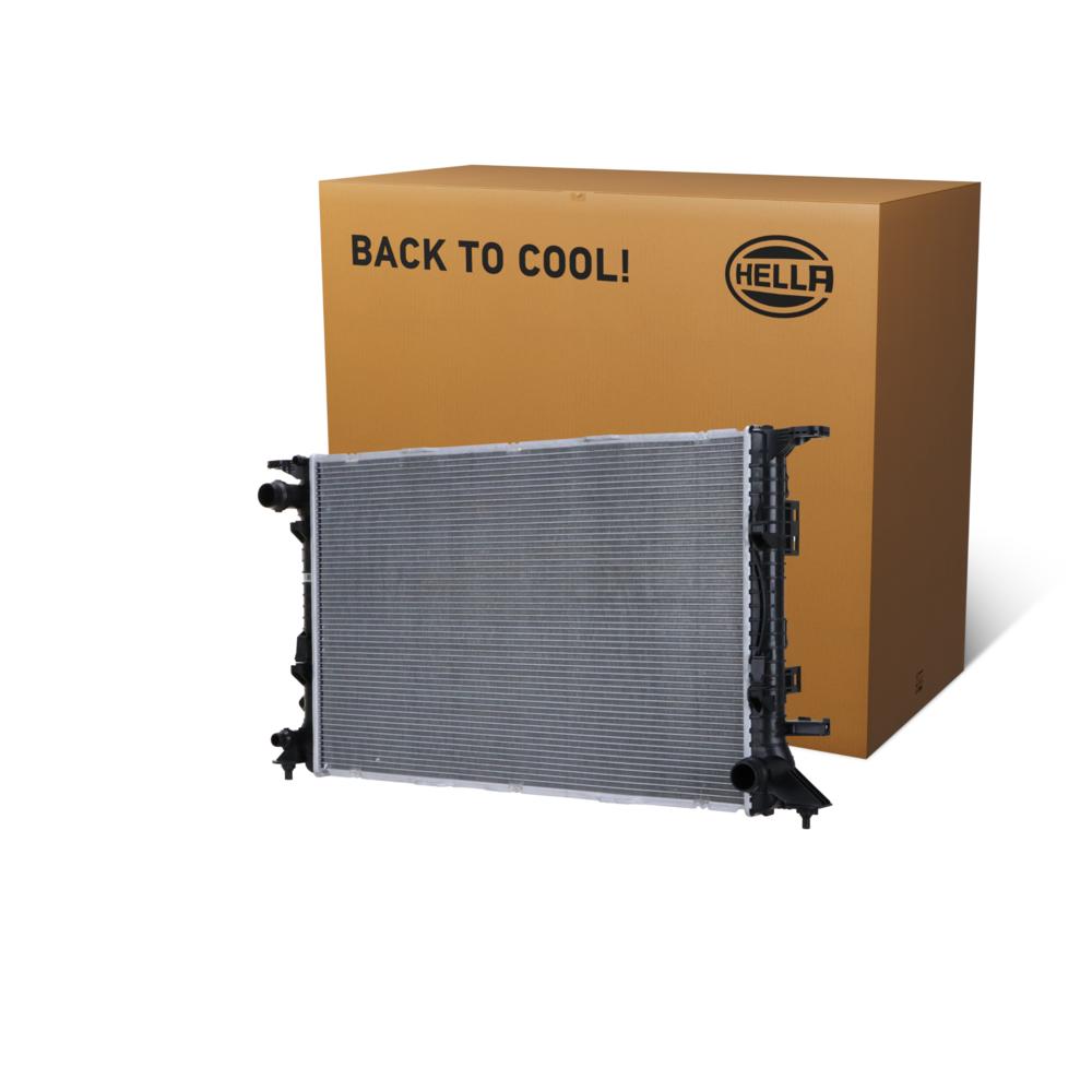 Hella Engine Coolant Radiator 8MK366300-211