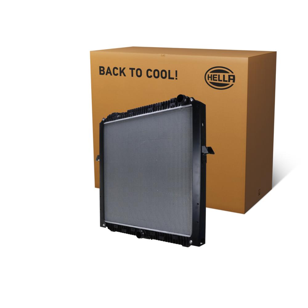 Hella Engine Coolant Radiator 8MK366302-191