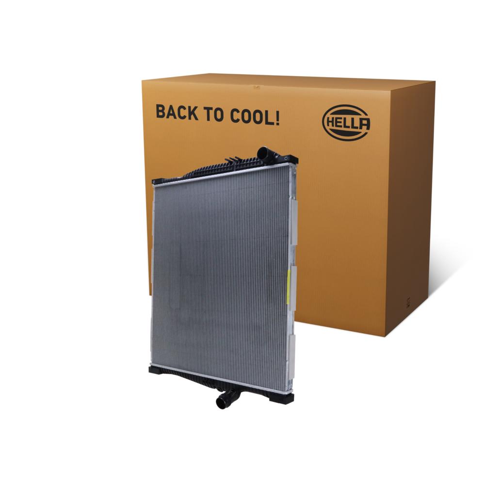 Hella Engine Coolant Radiator 8MK366300-901