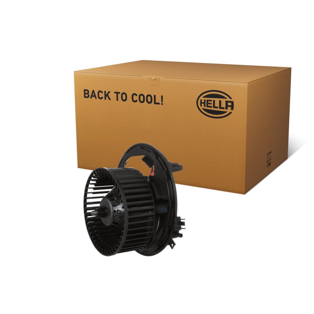 Hella Interior Fan Blower Motor 8EW366400-871