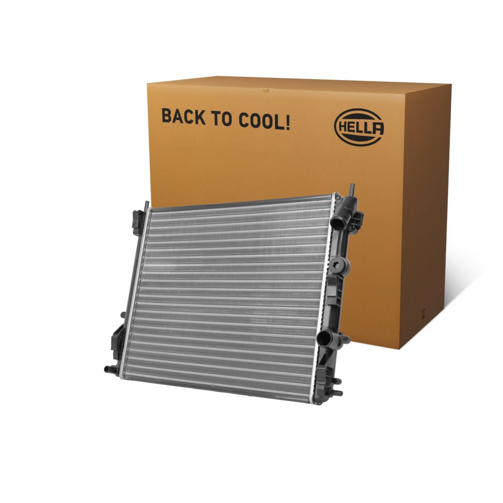 Hella Engine Coolant Radiator 8MK366301-591
