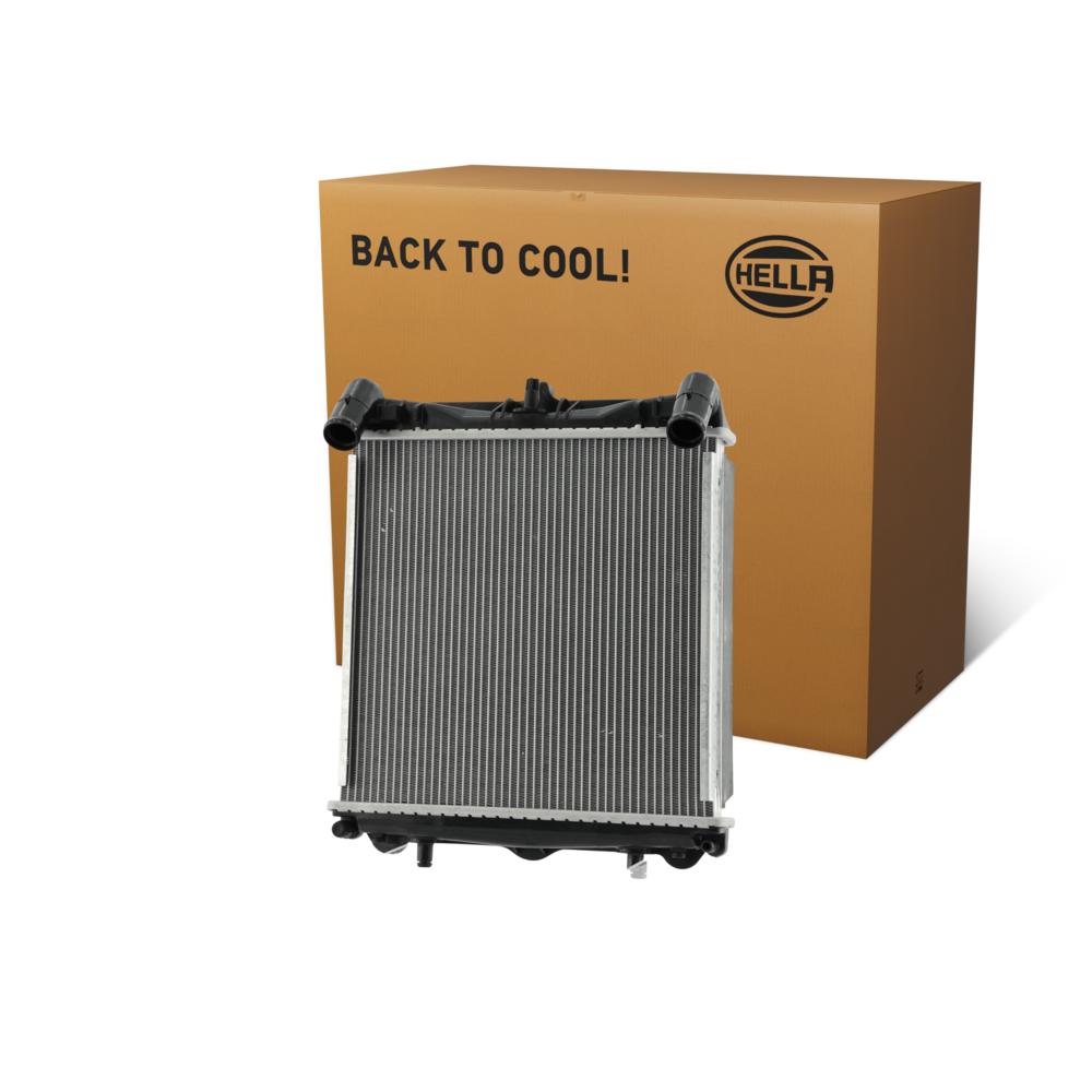 Hella Engine Coolant Radiator 8MK366301-991