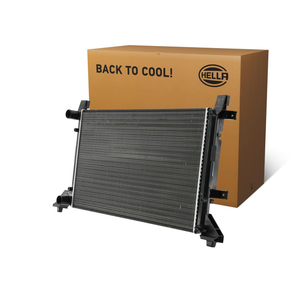 Hella Engine Coolant Radiator 8MK366302-041