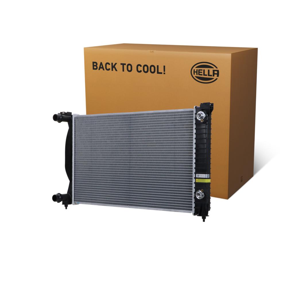 Hella Engine Coolant Radiator 8MK366300-511