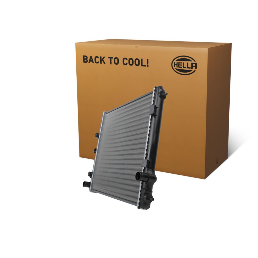 Hella Engine Coolant Radiator 8MK366301-371