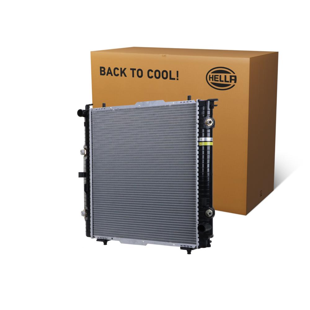 Hella Engine Coolant Radiator 8MK366300-591
