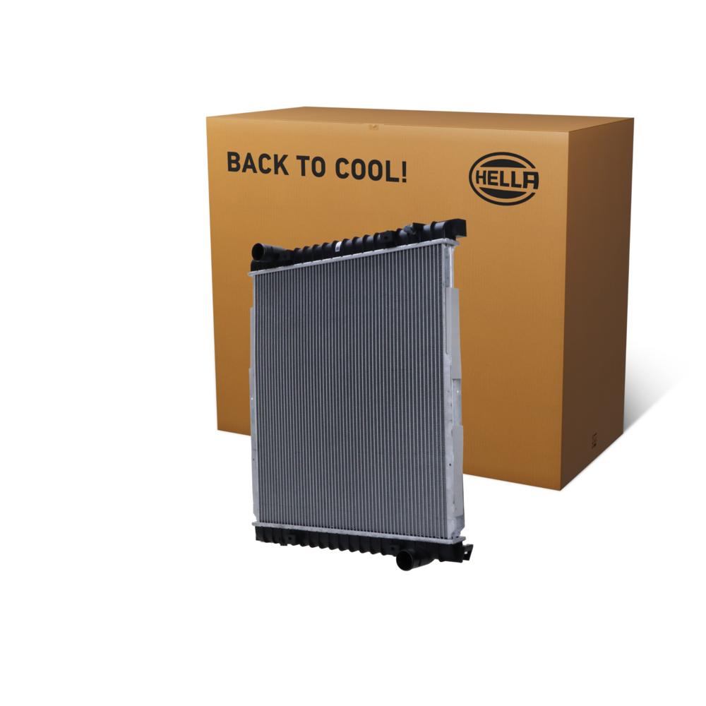 Hella Engine Coolant Radiator 8MK366302-161