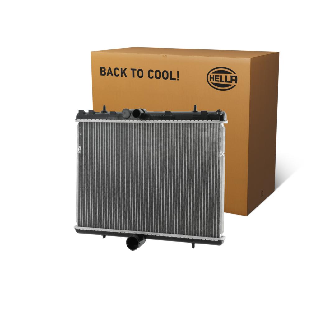 Hella Engine Coolant Radiator 8MK366302-091