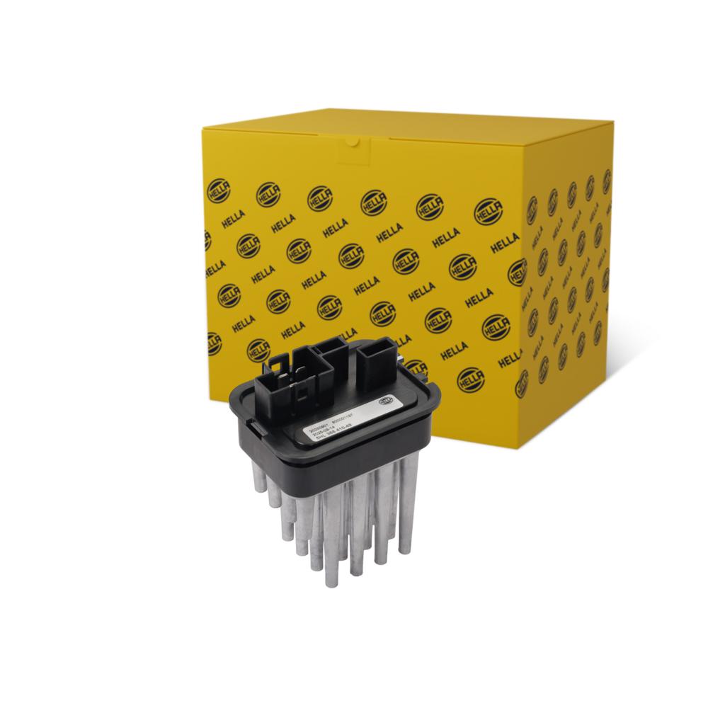 Hella Regulator for Interior Blower – 12V – 6-Pin Connector 5HL366410-491