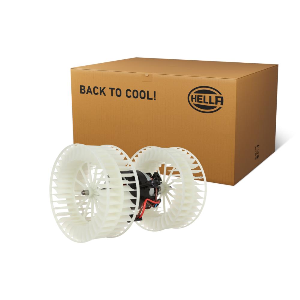 Hella Interior Fan Blower Motor 8EW366400-691