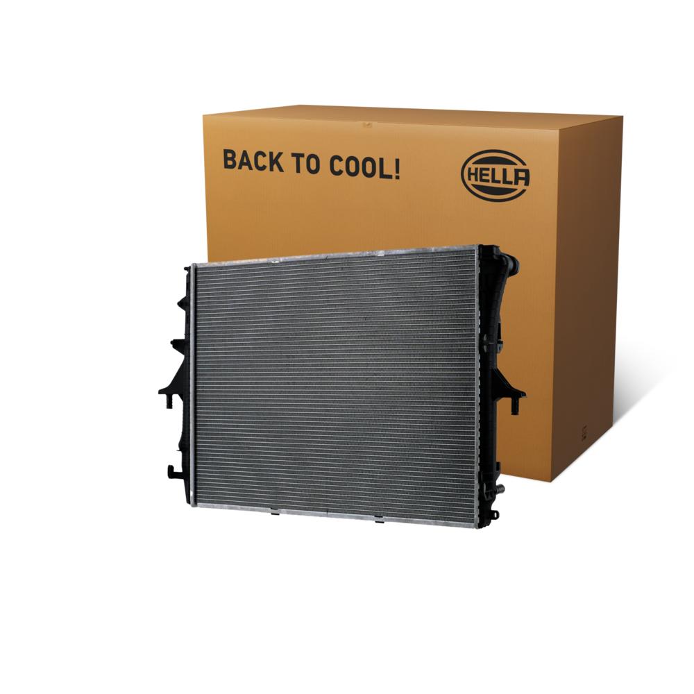 Hella Engine Coolant Radiator 8MK366302-741