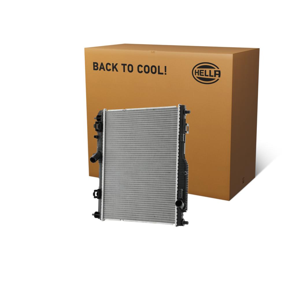 Hella Engine Coolant Radiator 8MK366301-831