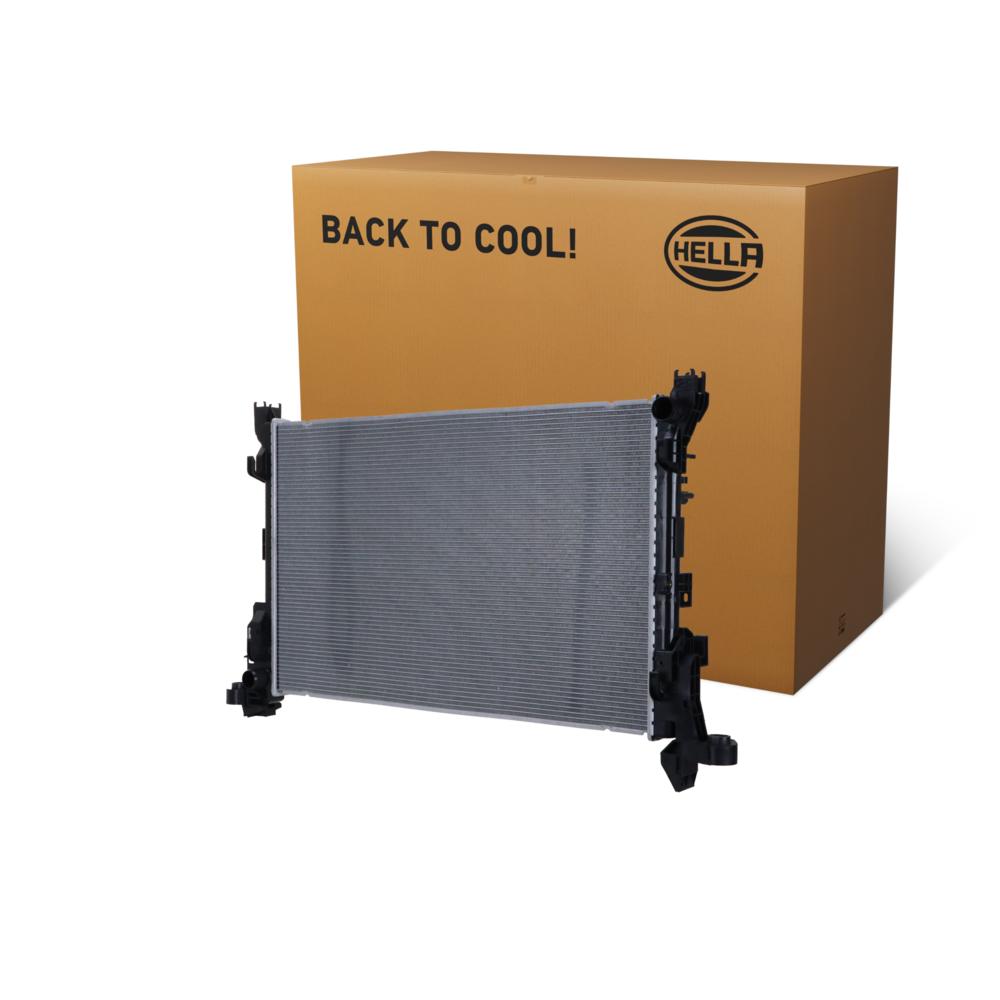 Hella Engine Coolant Radiator 8MK366301-531