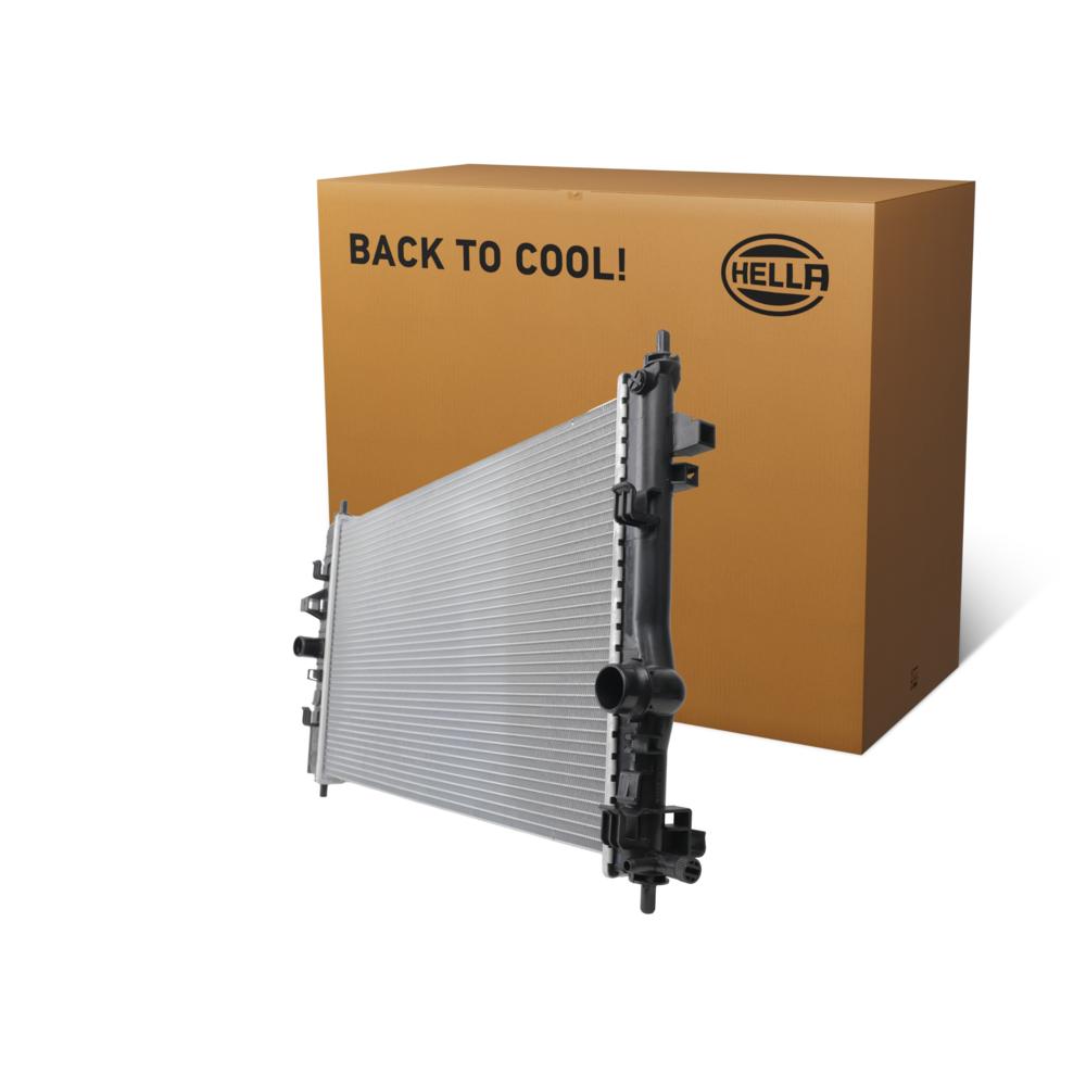 Hella Engine Coolant Radiator 8MK366301-081