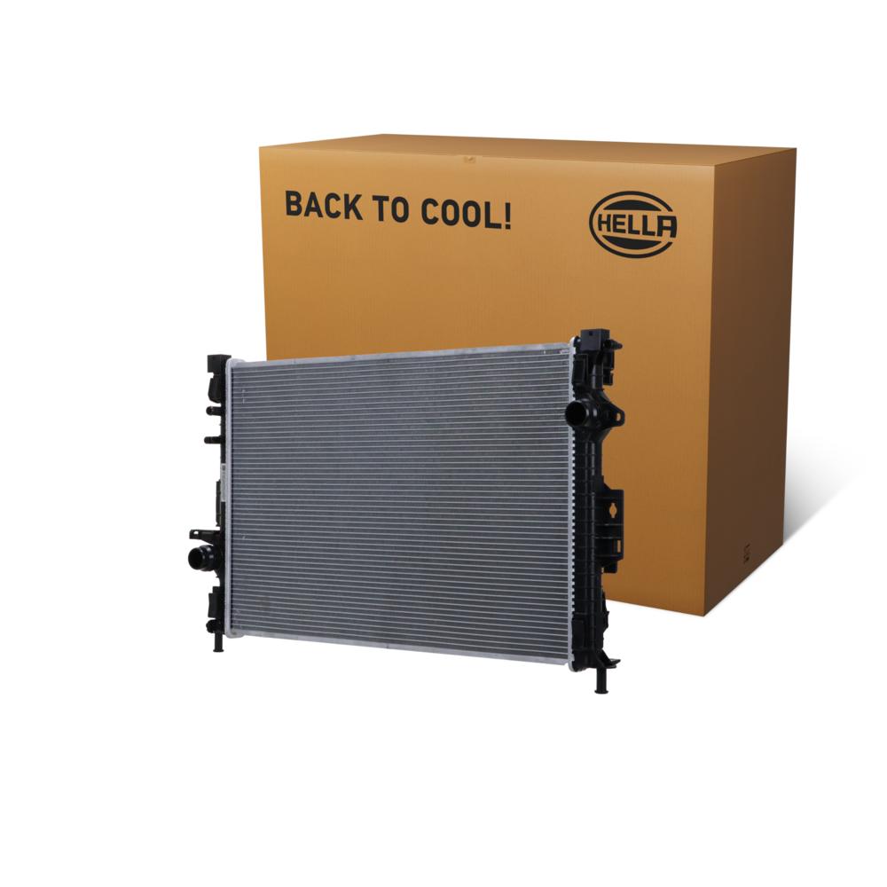 Hella Engine Coolant Radiator 8MK366302-431