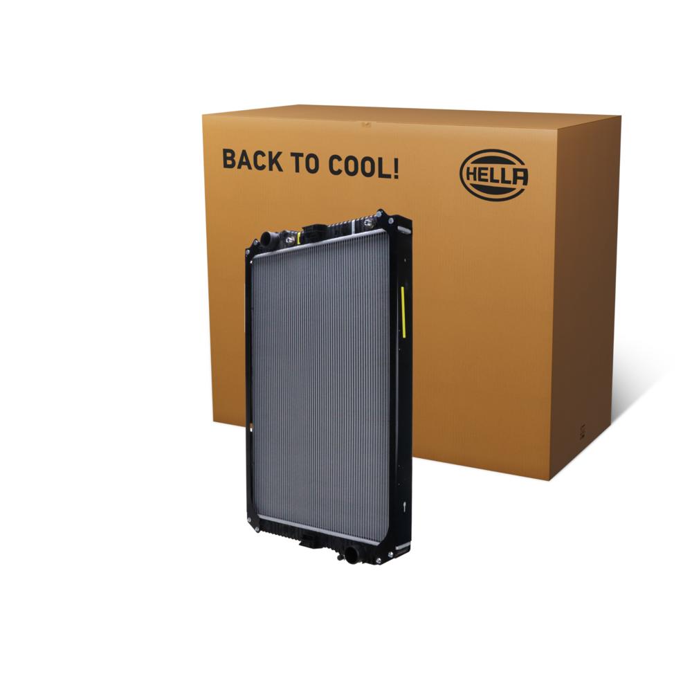 Hella Engine Coolant Radiator 8MK366300-001