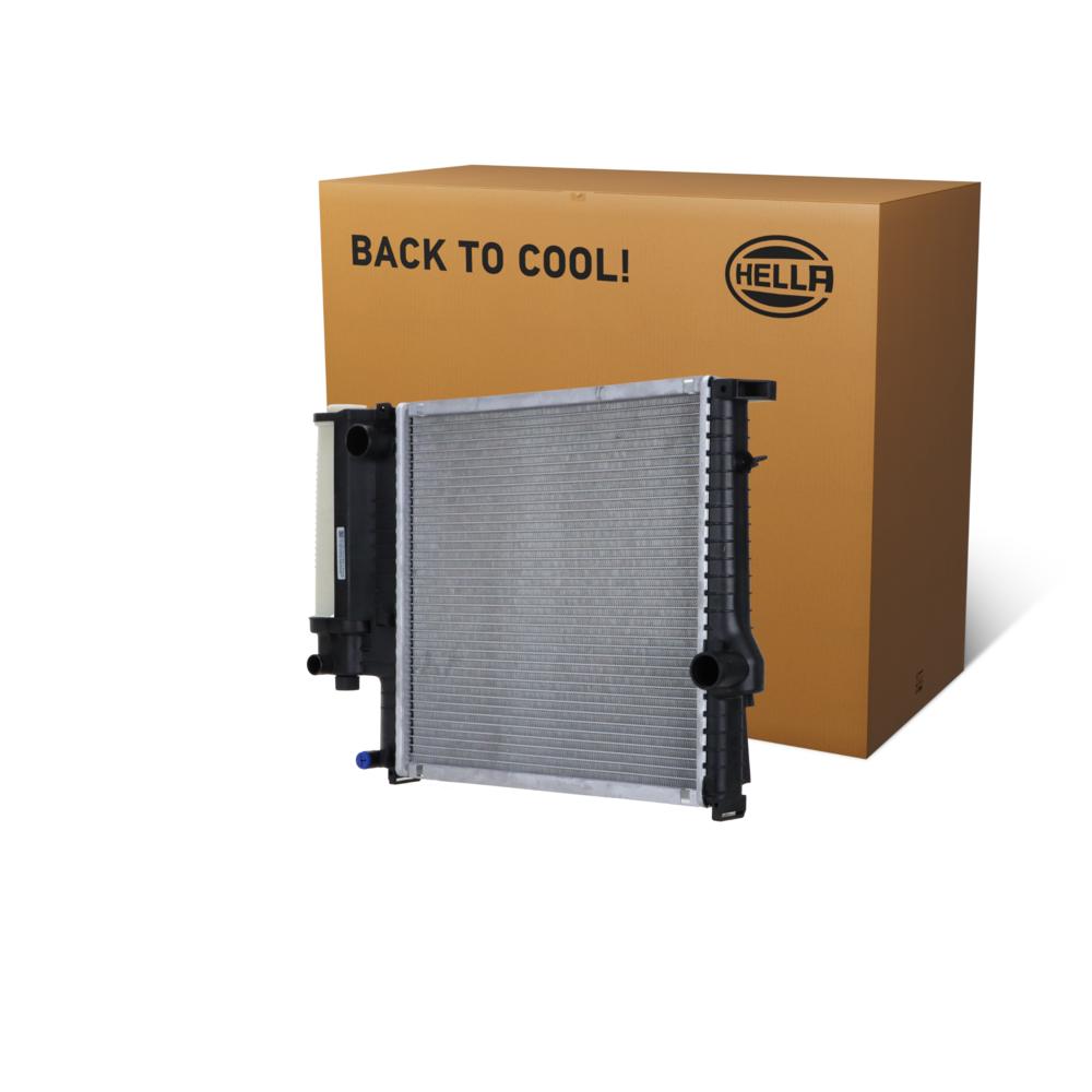 Hella Engine Coolant Radiator 8MK366302-581
