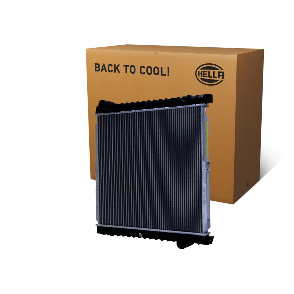 Hella Engine Coolant Radiator 8MK366301-131