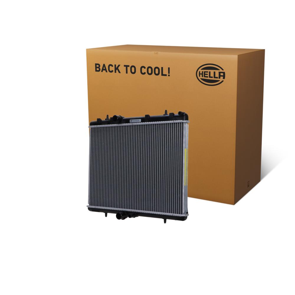 Hella Engine Coolant Radiator 8MK366300-141