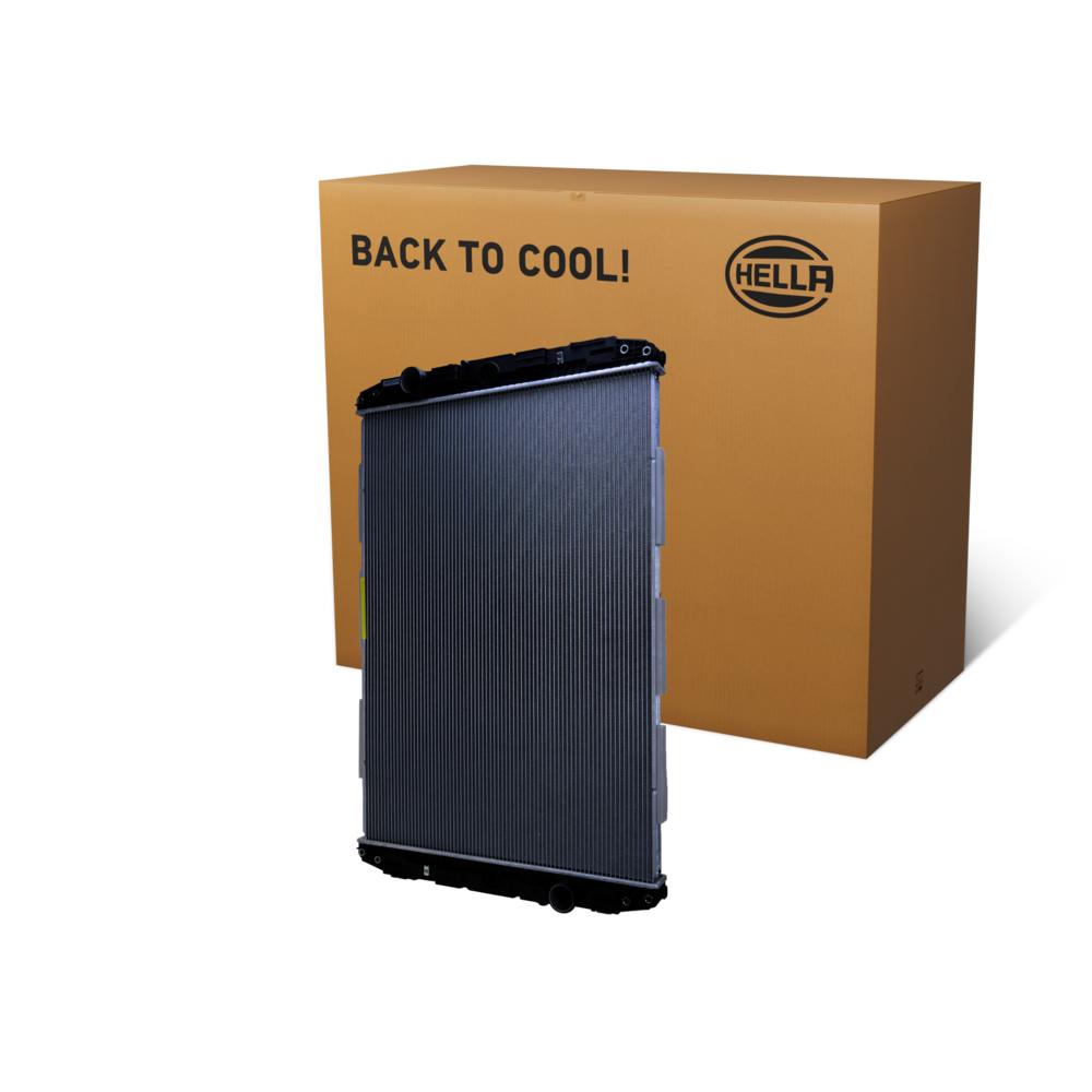 Hella Engine Coolant Radiator 8MK366300-641