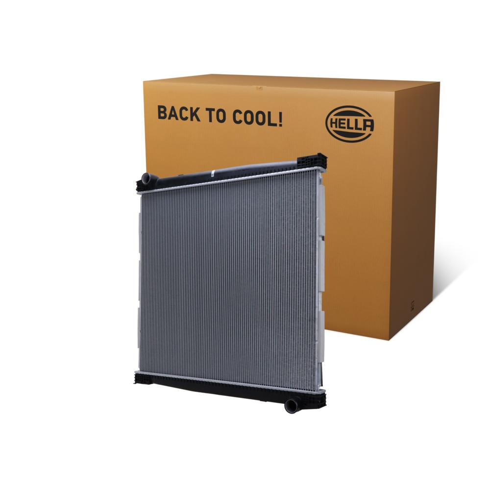 Hella Engine Coolant Radiator 8MK366302-231