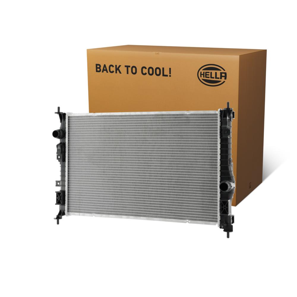 Hella Engine Coolant Radiator 8MK366301-731