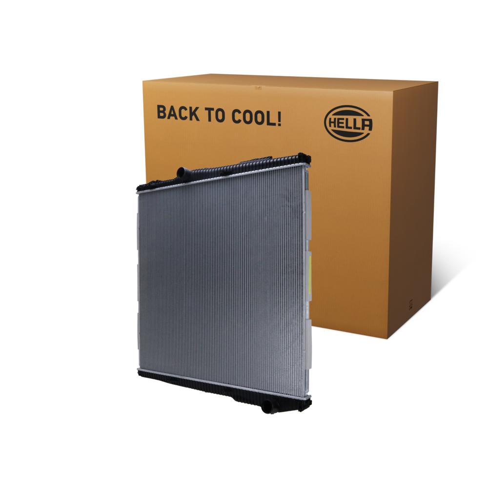 Hella Engine Coolant Radiator 8MK366300-761