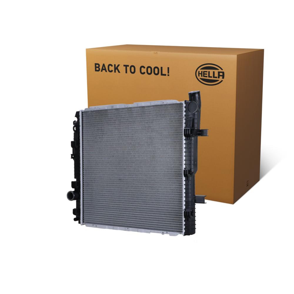 Hella Engine Coolant Radiator 8MK366300-751