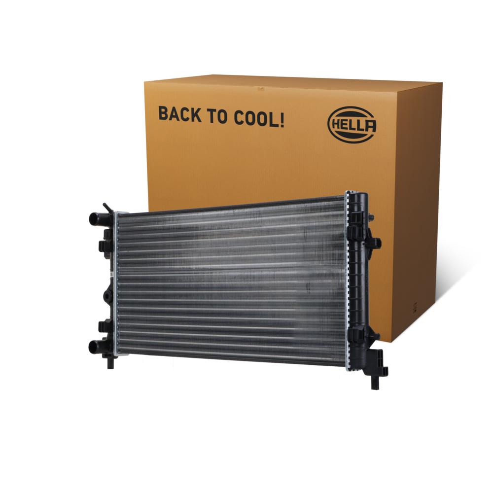 Hella Engine Coolant Radiator 8MK366302-461
