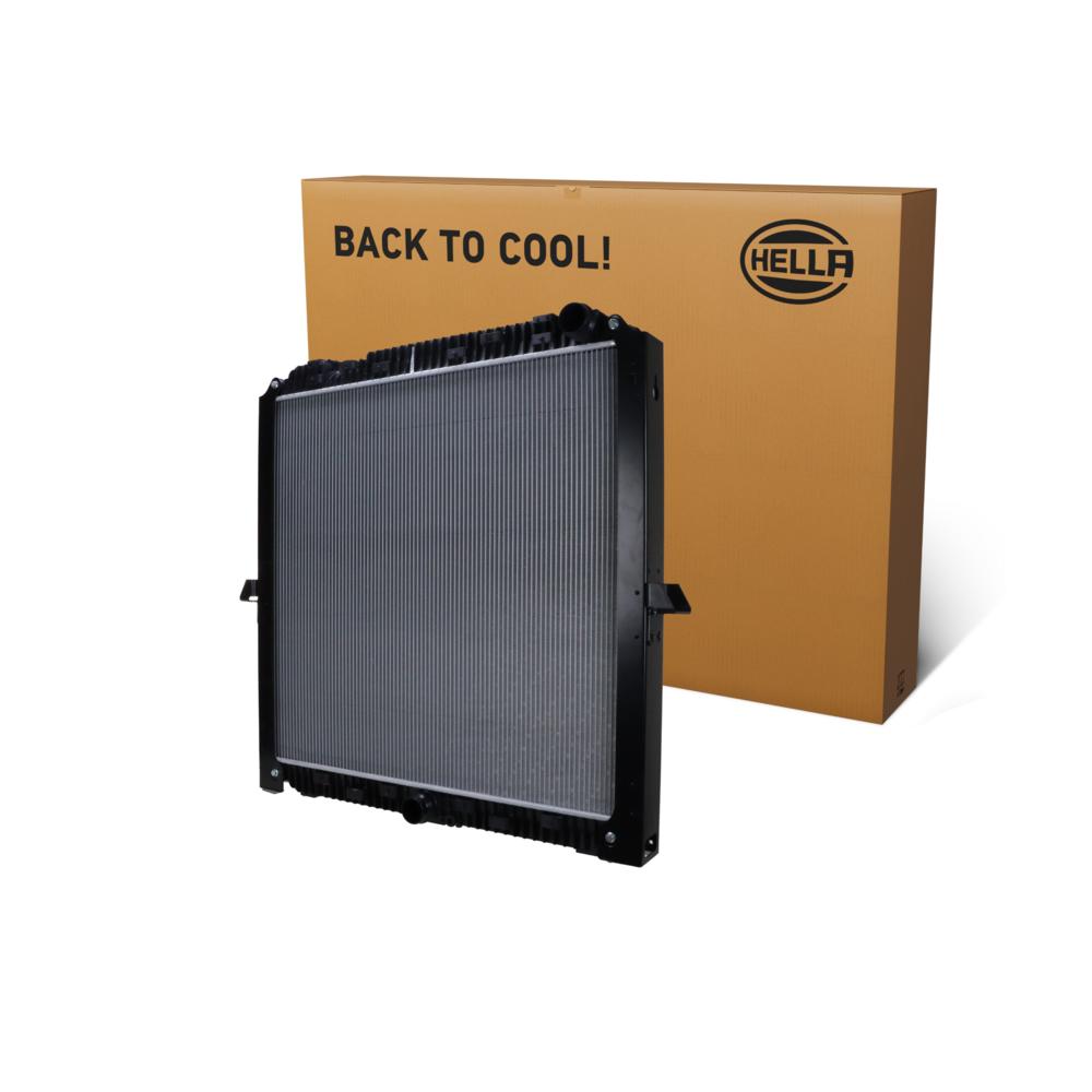 Hella Engine Coolant Radiator 8MK366300-831