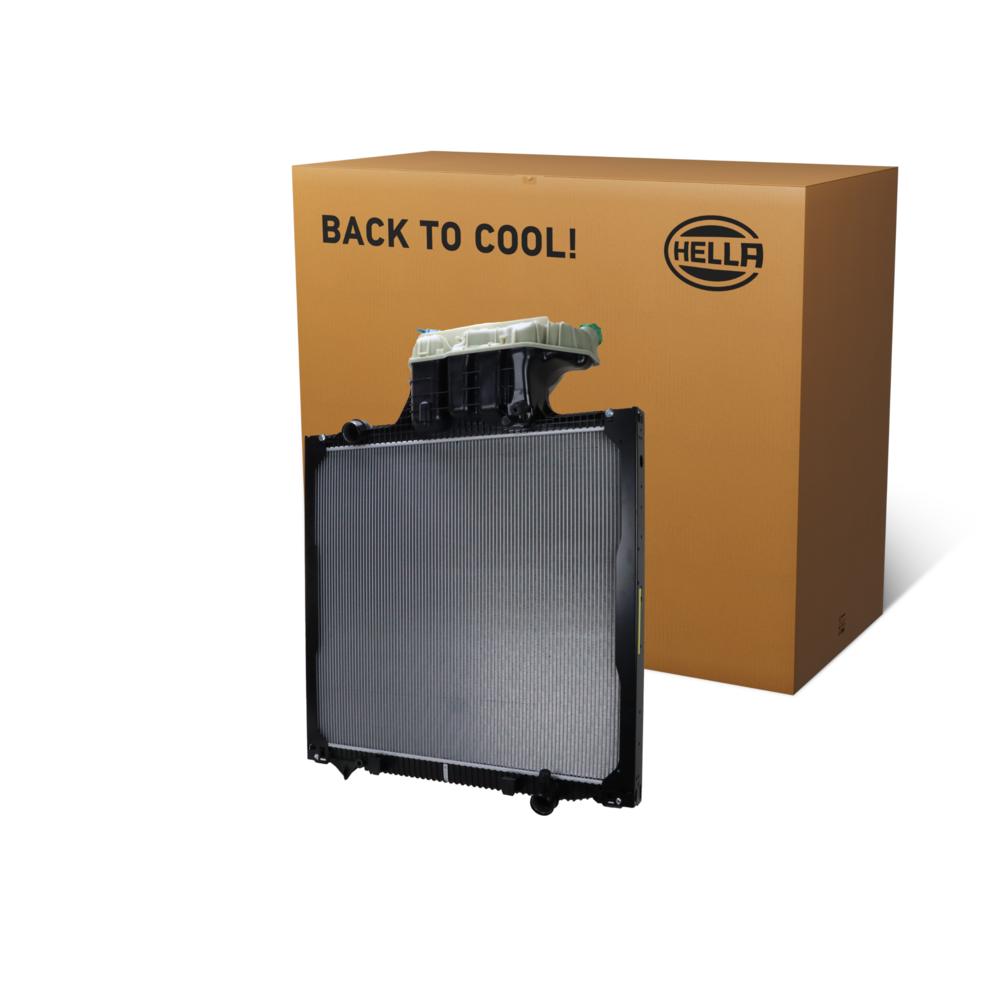 Hella Engine Coolant Radiator 8MK366302-291
