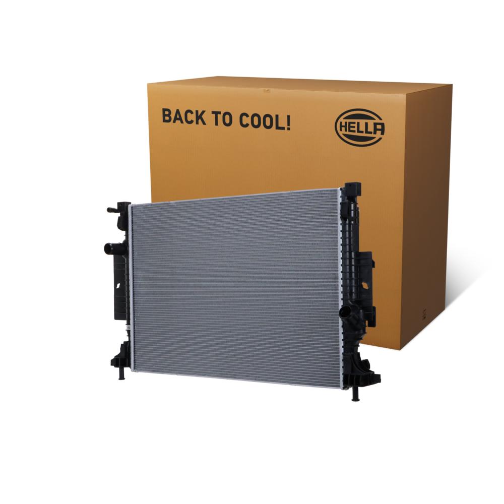 Hella Engine Coolant Radiator 8MK366302-521