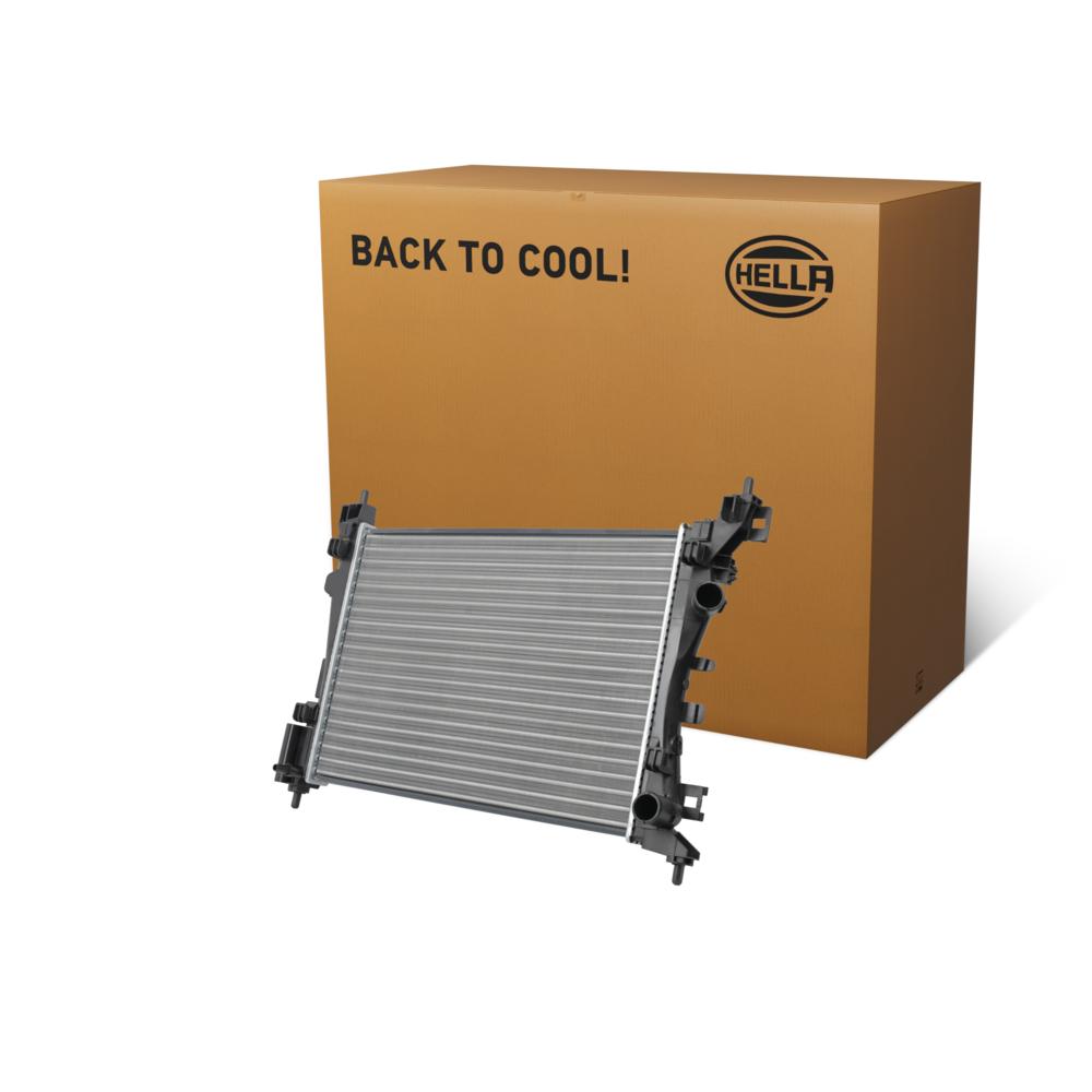Hella Engine Coolant Radiator 8MK366301-601