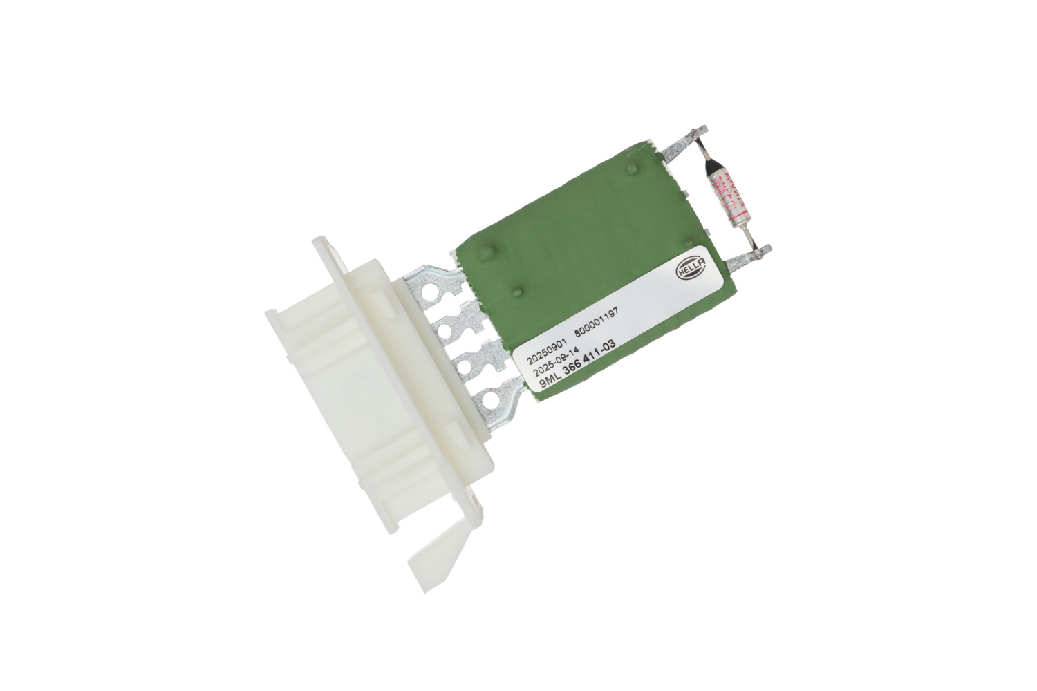 Hella Resistor for Interior Blower – 12V – 4-Pin Connector 9ML366411-031
