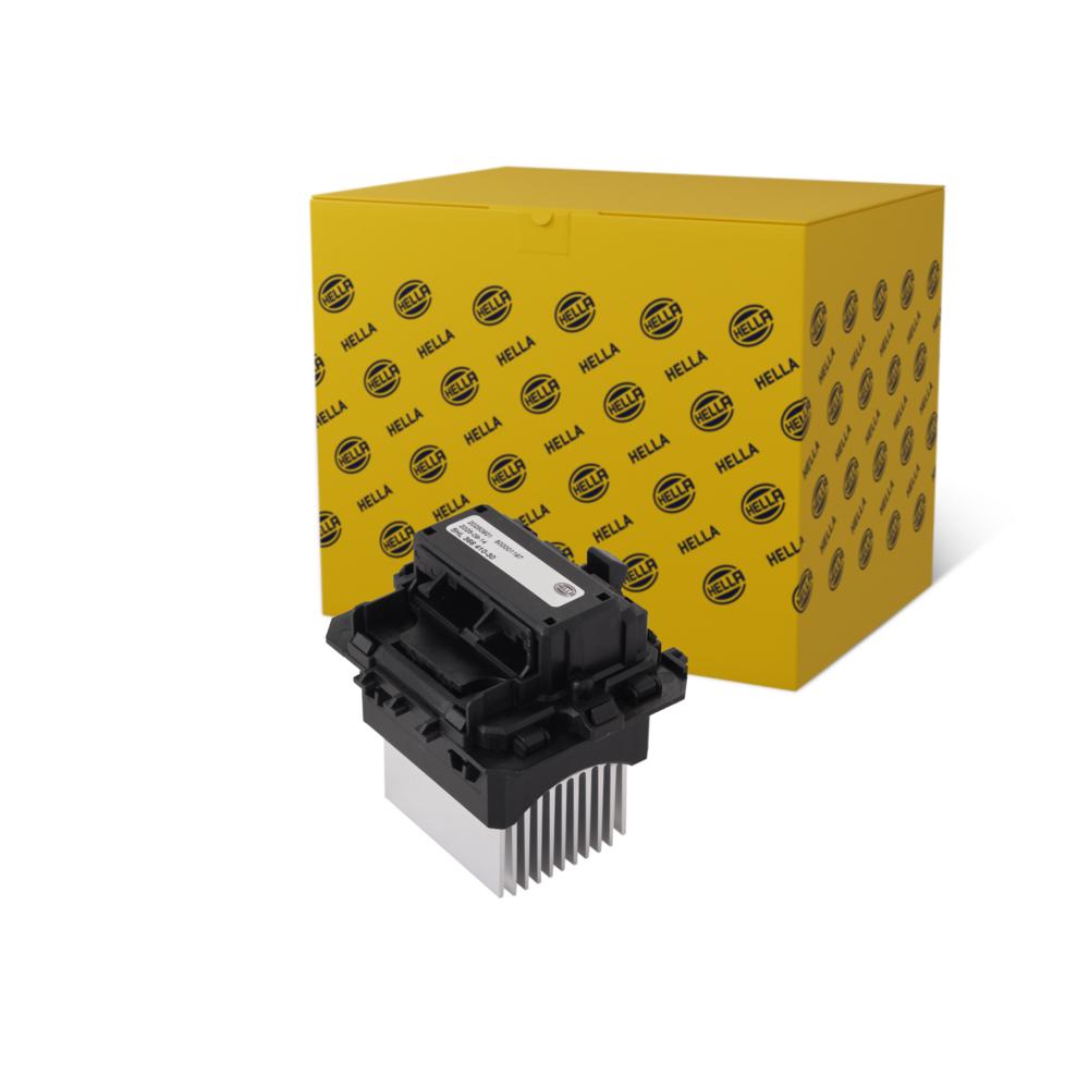 Hella Regulator for Interior Blower – 12V – 6-Pin Connector 5HL366410-301