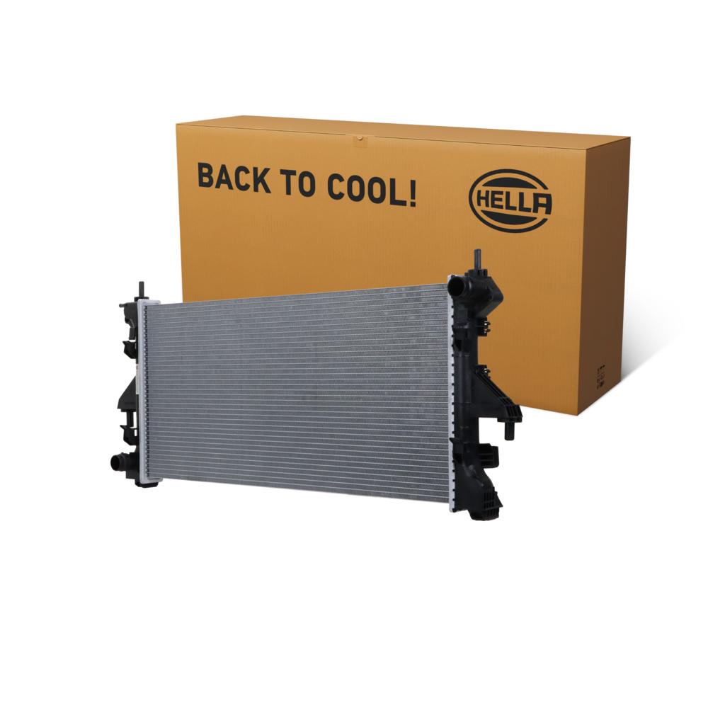 Hella Engine Coolant Radiator 8MK366302-801