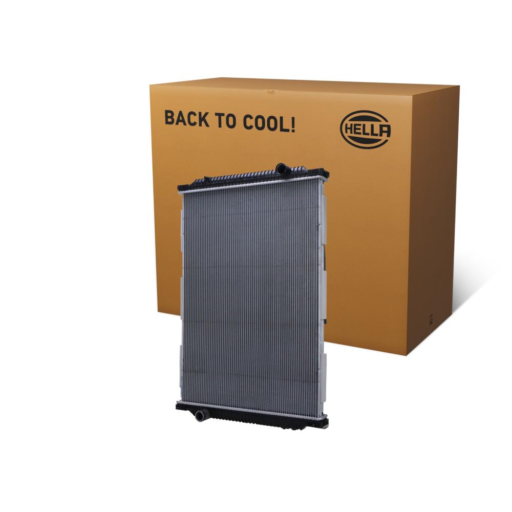 Hella Engine Coolant Radiator 8MK366300-731