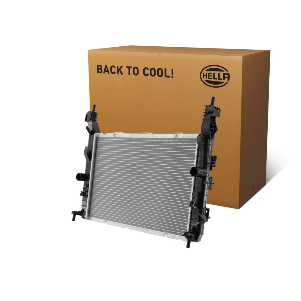 Hella Engine Coolant Radiator 8MK366301-211