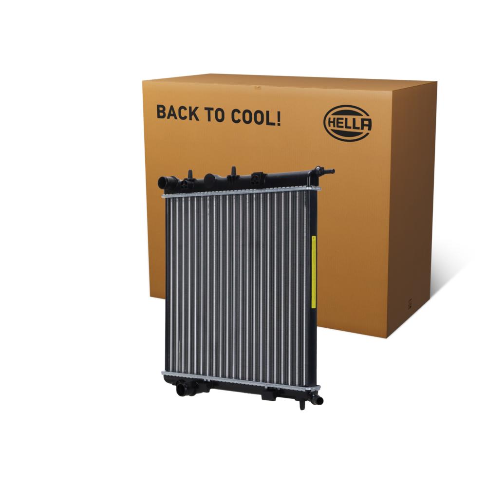 Hella Engine Coolant Radiator 8MK366302-711