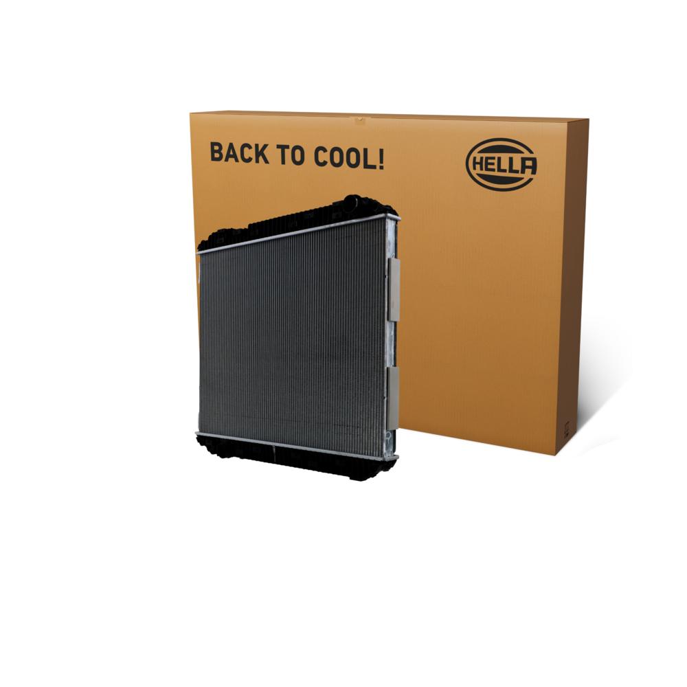 Hella Engine Coolant Radiator 8MK366300-851