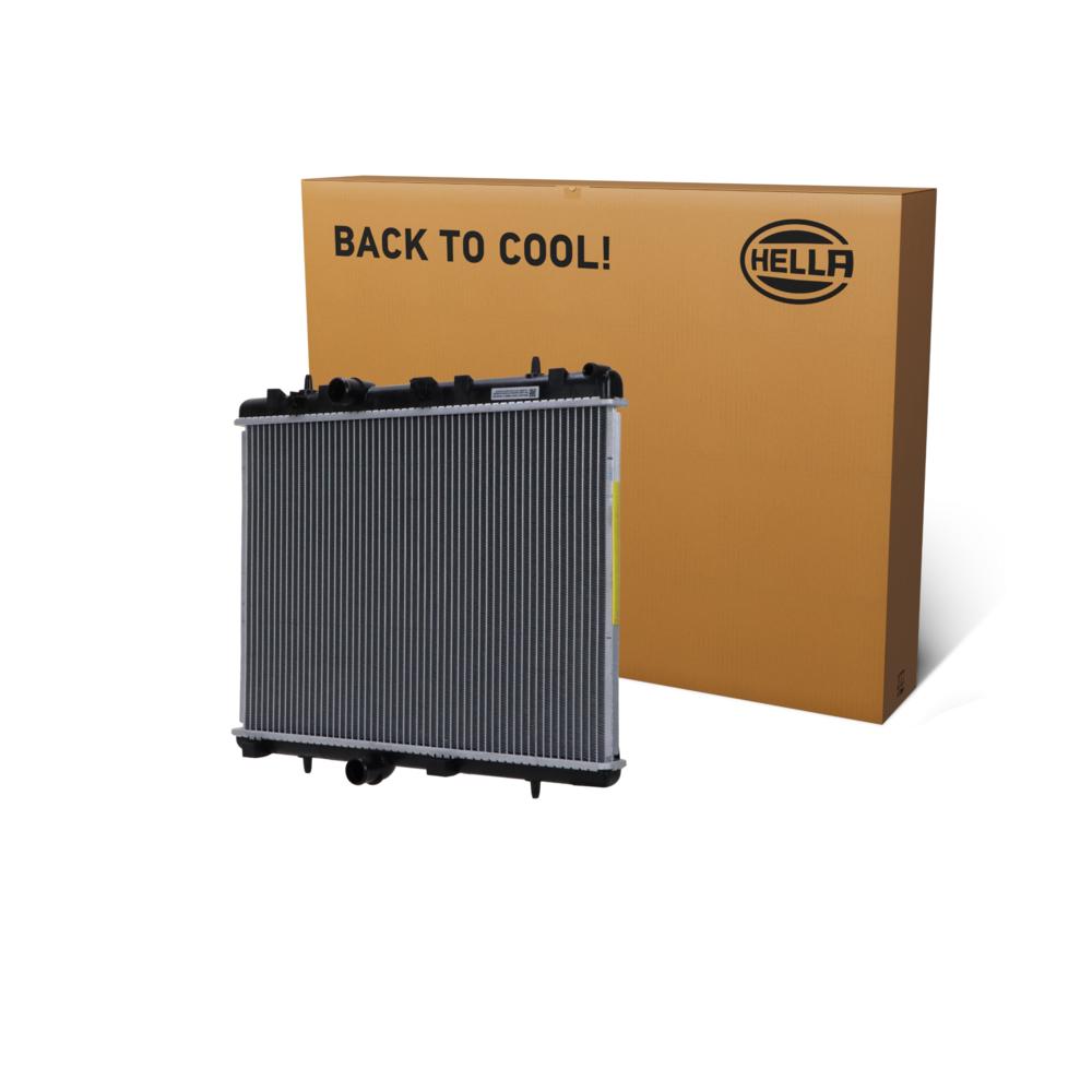 Hella Engine Coolant Radiator 8MK366300-221