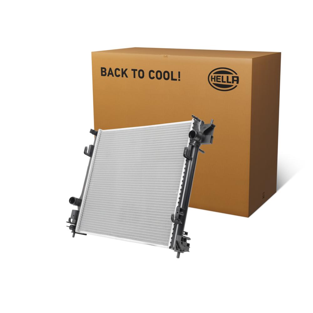 Hella Engine Coolant Radiator 8MK366301-411