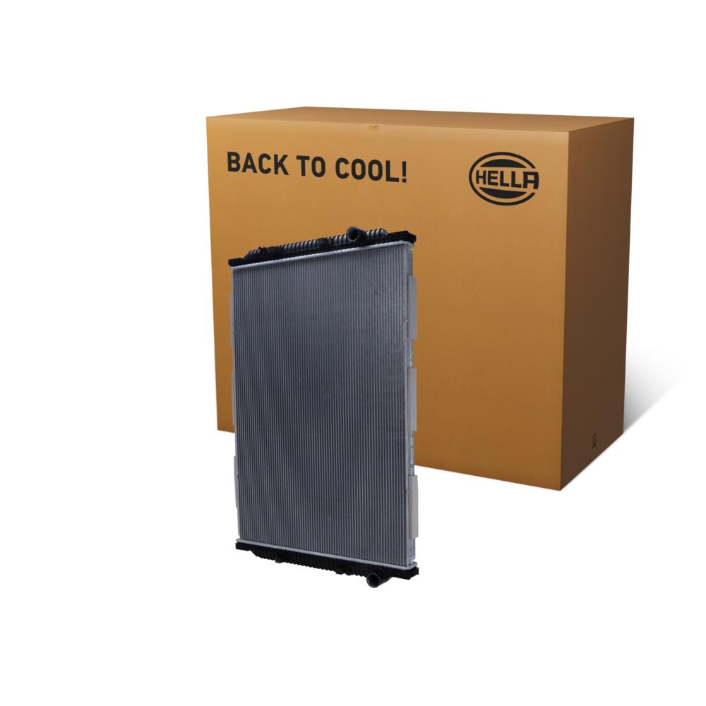 Hella Engine Coolant Radiator 8MK366300-771